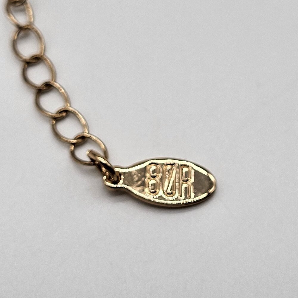 8 Other Reasons-80R Necklace Gold Tone Bar - Picture 5 of 10